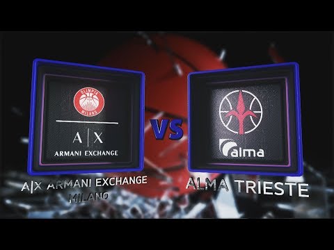 Highlights/ AX Armani Exchange Milano - Alma Trieste 30º turno LBA Serie A PosteMobile