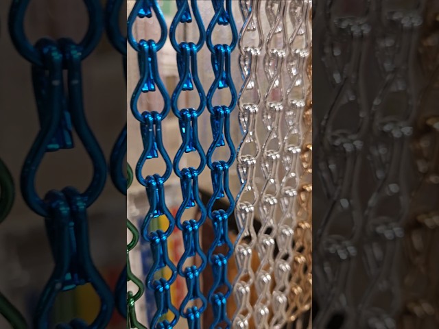 Vídeo relacionado con Shappy Anillos de Cortina de Metal Anillas Colgante para Cortina y Barras, 30 mm de Diámetro Interno (Blanco, 40 Piezas)