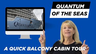 Quantum of the Seas Balcony Cabin Tour | Deck 10 Cabin 678 Walkthrough
