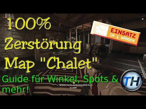 100% Zerstörung #005 - Map Chalet - Tipps & Tricks für neue & gängige Spots... Tine Witler Style :D
