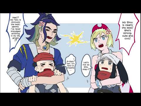 [Comic Dub Compilation #3] - Pokemon Irida and Adaman’s Rivalry