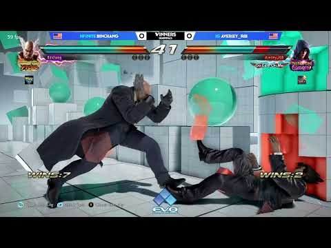 Tekken 7:  NFINITE Binchang vs. IG Averiey_RiB -  Winners Semifinal - EVO 2021 Online NA