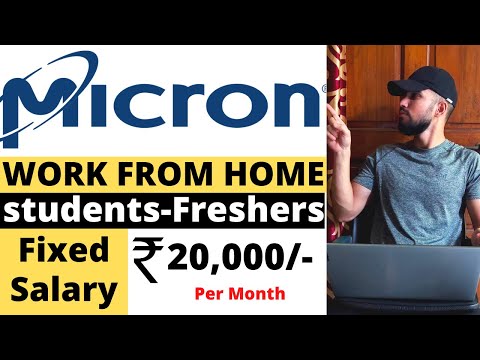 Micron Technology Work From Home Jobs For Freshers & Students