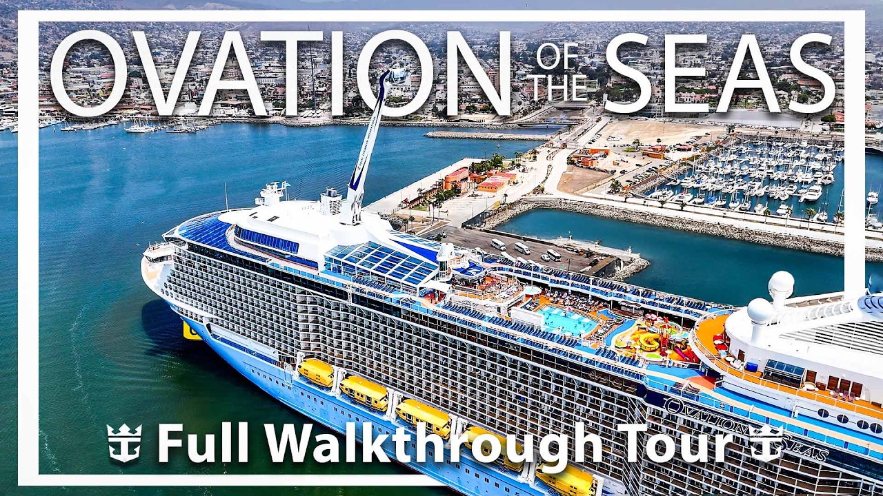Ovation of the Seas | Full Walkthrough Ship Tour & Review | Complete Cabin Look