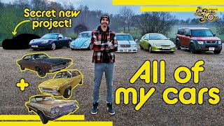 My Project Car Round-Up. What classics I own and why I couldn't resist rescuing 2 more...