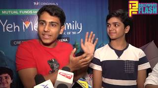 TVF - Yeh Meri Family Webseries Launch - Mona Singh, Akarsh Khurana video