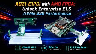AMD Versal™ HBM VHK158上のAB21-E1PCI + E1.S NVMe SSD