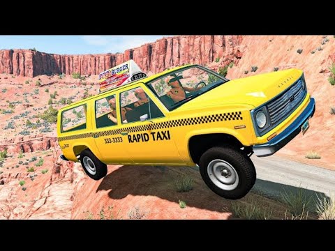 Car speed Loss of Control Crashes #03 – BeamNG Drive | CrashBoomPun