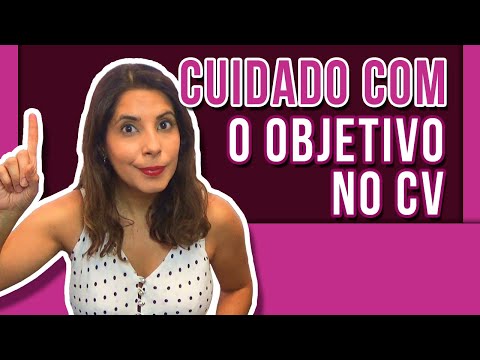 Vídeo: Frase Objetivo para Currículo: perguntas e respostas