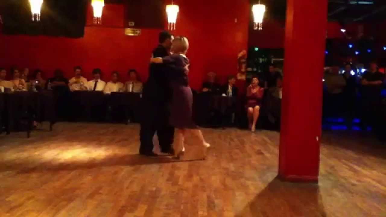 Bailaron Alison Murray & Carlos Boeri, en la milonga El Beso - 30/11/14