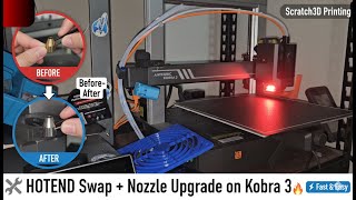 Anycubic Kobra 3 New Nozzle Version 2.0 No Leaked?