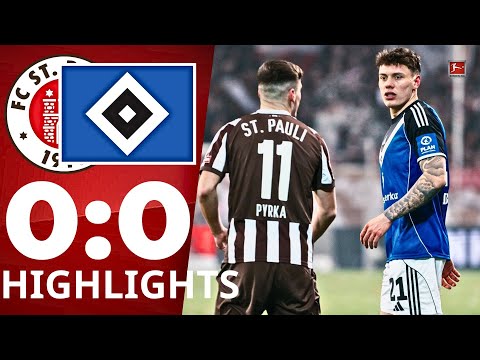 FC St. Pauli - HSV | 0:0 | Highlights | Bundesliga, 19. Spieltag 2025/26