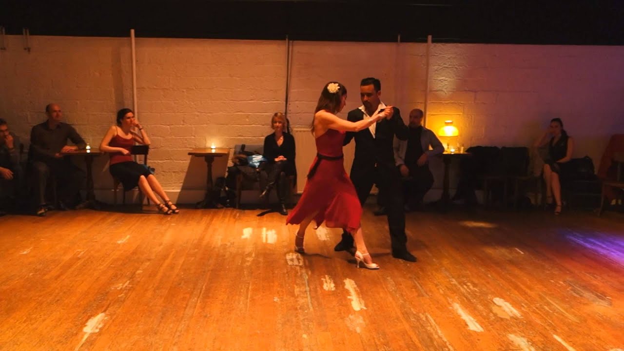 Tango: Laura Charlotte and Martin Villafañe 28/2/2014, Cellule 133a, Brussels (4 dances)
