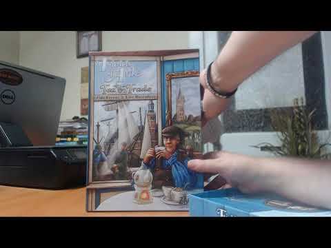 FIELDS OF ARLE: TEA & TRADE Expansion Unboxing ZMan Games