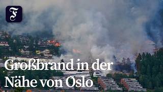 Brand-Katastrophe in Norwegen von historischer Dimension