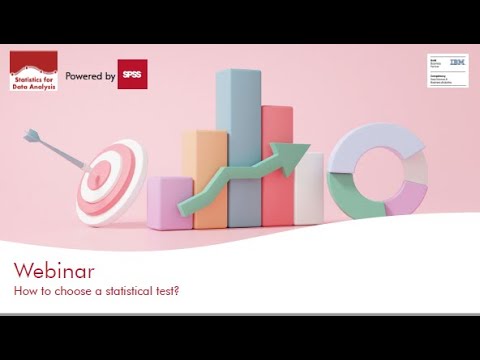 Webinar | How to choose a statistical test?