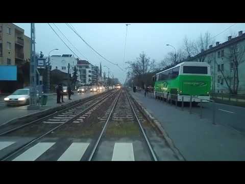 14M villamos Angyalföld KSZ - Lehel tér T5C5K2M típussal