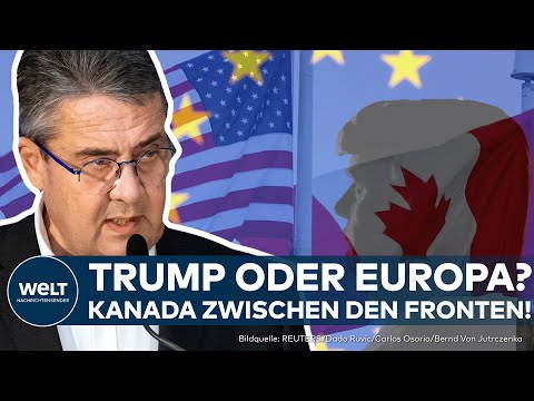 KANADA IN DIE EU: Sigmar Gabriel schlägt Beitritt vor – Trump provoziert mit 51.-Staat-Aussage!