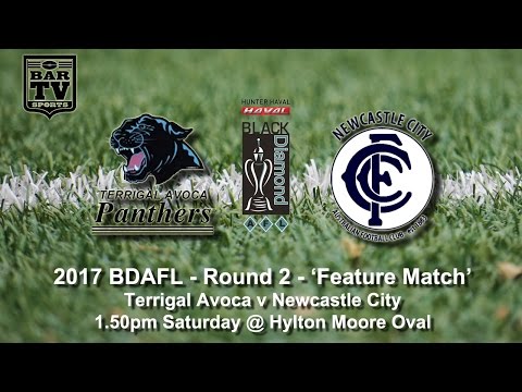 2017 BDAFL Round 2 Feature Match - Terrigal Avoca v Newcastle City