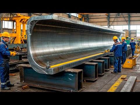 How It's Made: 2 Billion Tons of Steel I-Beams Per Year! | Top 10 Videos on the Channel