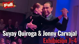 Video thumbnail for Suyay Quiroga & Jonny Carvajal 👸🤴Exhibición en @elzorzalcultural Buenos Aires 1~4 阿根廷探戈表演合集