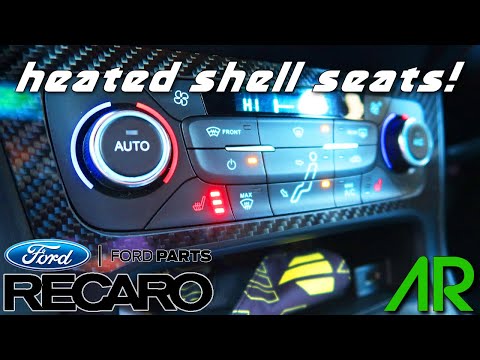 HEATED RECARO SHELL SEAT UPGRADE / INSTALL! | FOCUS RS