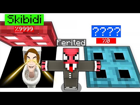 DOĞRU GİZLİ GEÇİTİ SEÇ - Minecraft