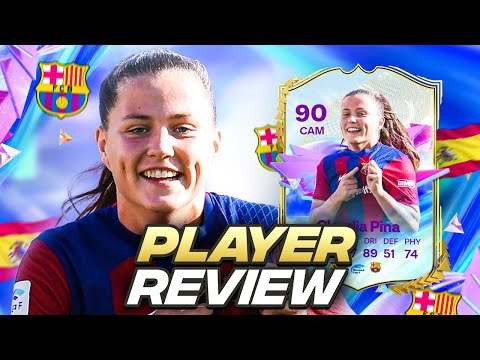 90 FUTURE STARS CLAUDIA PINA SBC PLAYER REVIEW | FC 24 Ultimate Team