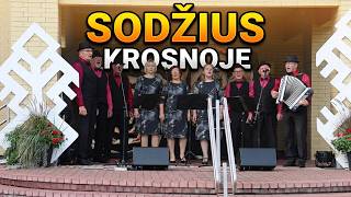 Ansamblis Sodžius su šokėjais Krosnoje 26 09 26