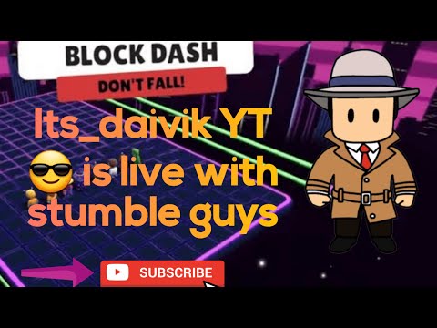 0.52.3 INW SERVER UNLIMITED BLOCK DASH IN STUMBLE GUYS | ITS_DAIVIK YT😎 #stumbleguyslive