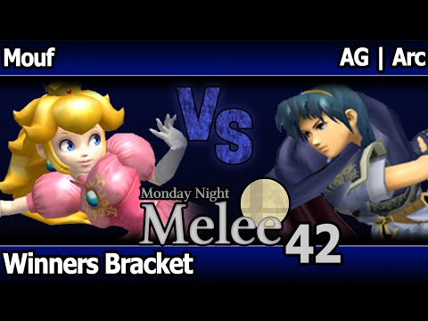 MNM 42 Melee - Mouf (Peach) vs AG | Arc (Marth) - Winners Bracket