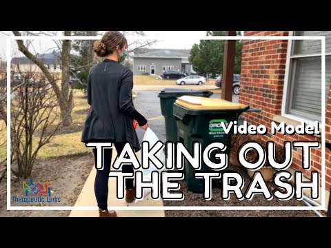 LIFE SKILLS AT HOME: Taking Out The Trash