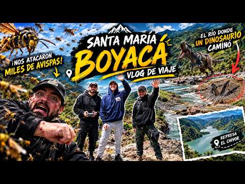 JAMAS IMAGINE ESTO DE SANTA MARIA BOYACÁ (Vlog de viaje) - Sale mal- Ruta de los 14 Tuneles