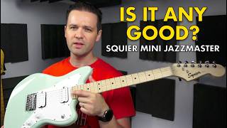 Video thumbnail for the Fender Squier Mini Jazzmaster HH is tiny! by Landon Bailey