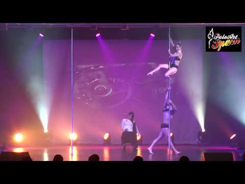 MARIA GATELL & DENIS TERRONES -PoleArt Spain 2017- 1st PLACE Elite Doubles