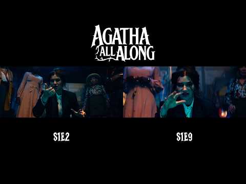 Billy and Wanda SCENE COMPARISON | Agatha All Along Episode 8-9 vs WandaVision