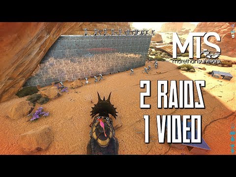 TIME FOR A DOUBLE RAID! - ARK PvP MTS SEASON 4 - EP 5