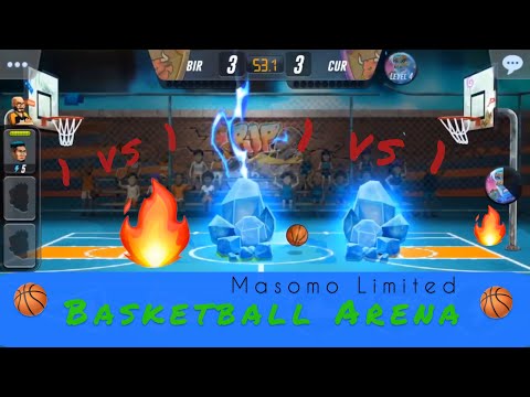 BASKETBALL ARENA Gameplay - Funny Games by Masomo Limited #1 | bendiit playing games - YouTube