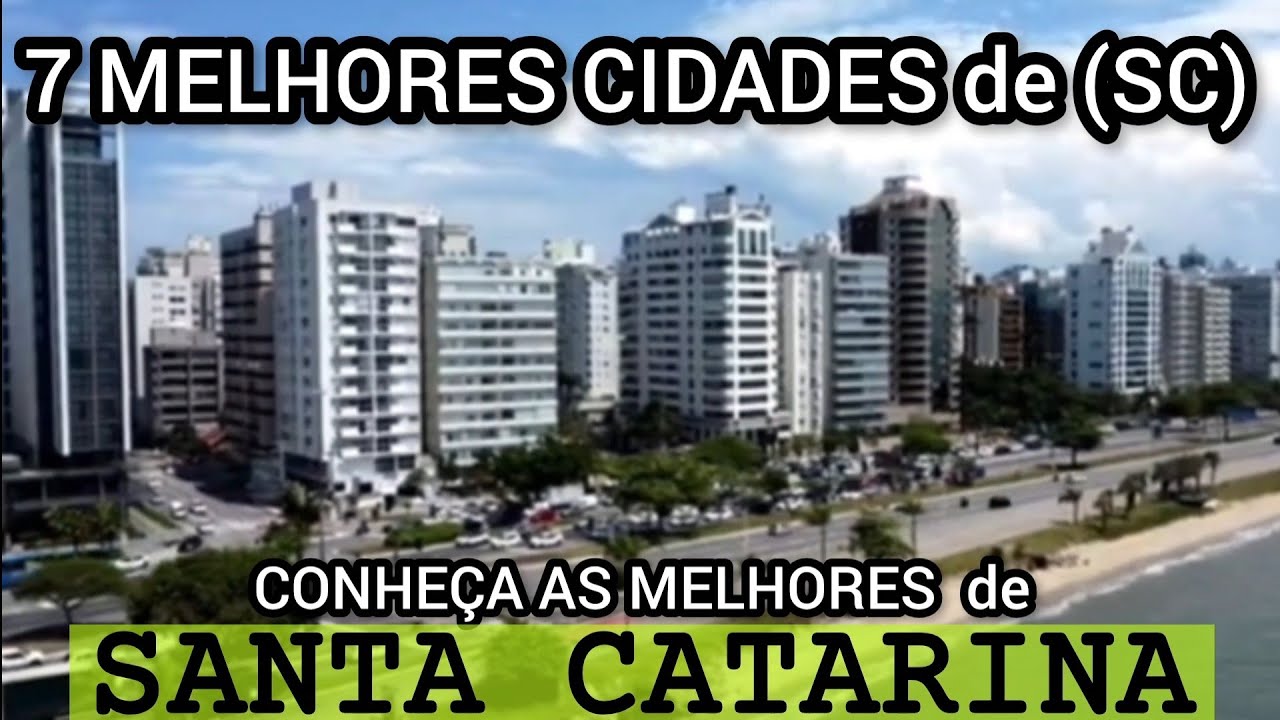 AS MELHORES CIDADES de SANTA CATARINA | Ranking IPS 2026 | Top Lista 