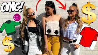 TWINS Vs MODEL THRIFT shop FASHION CHALLENGE!