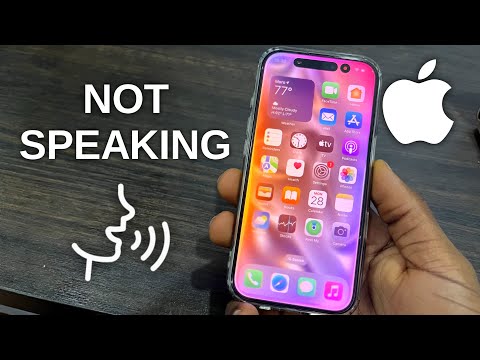 How to FIX Apple Intelligence & Siri Not Speaking Out