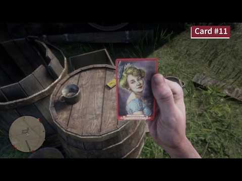 Red Dead Redemption 2 - All 12 Stars of the Stage Card Set Locations