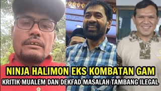 Download lagu NINJA HALIMON, A FORMER GAM COMBATANT || CRITICIZES MUALEM AND DEKFAD ON THE ILLEGAL MINING PROBLEM mp3 Download lagu NINJA HALIMON, A FORMER GAM COMBATANT || CRITICIZES MUALEM AND DEKFAD ON THE ILLEGAL MINING PROBLEM mp3
