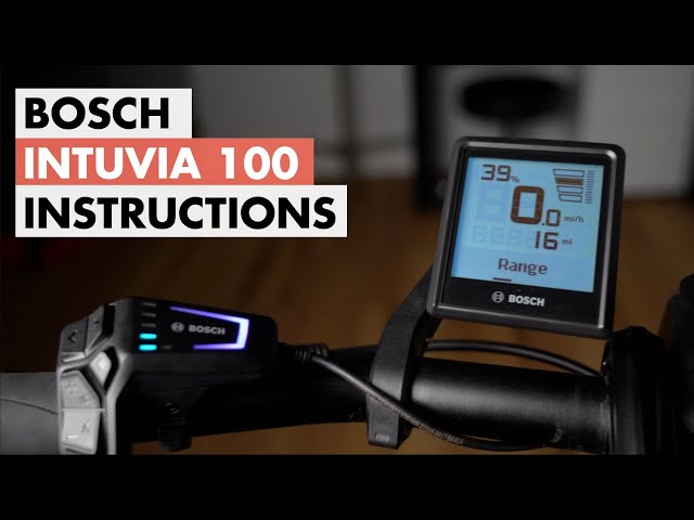 E-bike computer/display with control unit Bosch Intuvia Add-On Kit - Bikko. bike