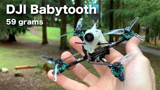 DJI Digital FPV on a 3-inch Babytooth Drone is Amazing!