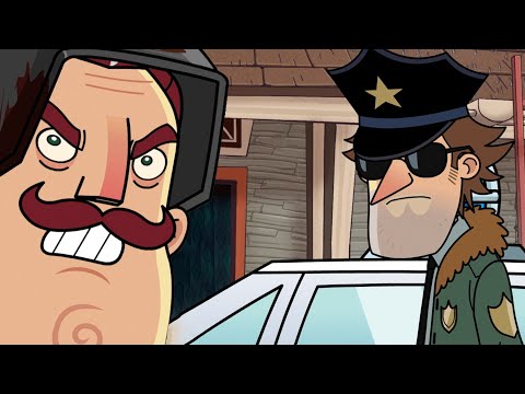 Cops Arrive - Hello Neighbor Welcome to Raven Brooks