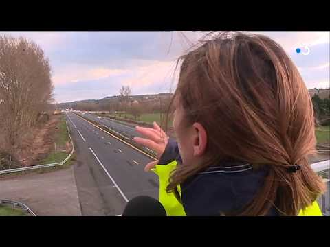 Mise à 2x3 voies de l' A61 entre Toulouse et Narbonne