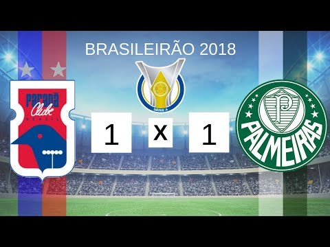 Paraná 1 X 1 Palmeiras - GOLS & MELHORES MOMENTOS (HD) 18/11/18