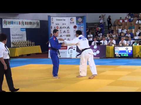 ECJ Berlin 2014 -73 kg Eliminatory Ondar (RUS) - Zurabiani (GEO)