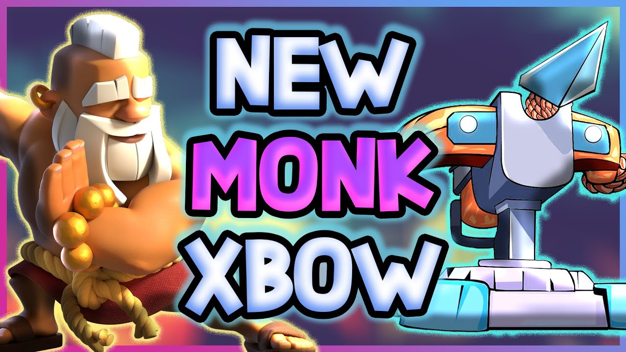 BEST Mega Monk Challenge Deck in Clash Royale (TOP 3)